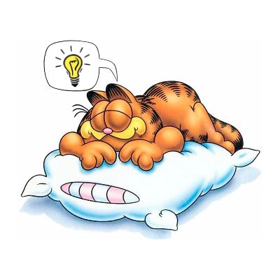 Garfield dreams epiphany epiphanies
